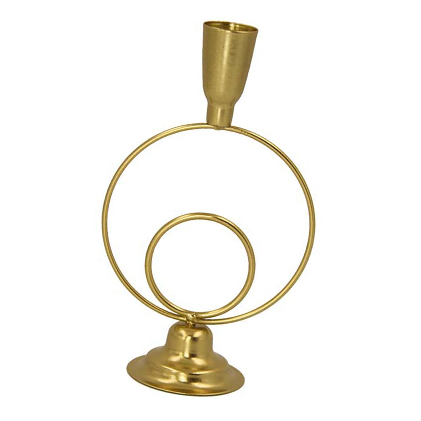 Nordic Metal Wedding Table Candlestick Decorations Home Candlelights Dinner Metal Holder Stand