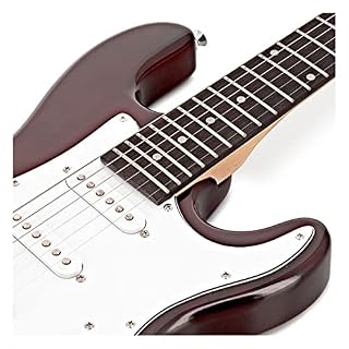 Guitare Electrique 3/4 LA Miniamp Pack Rouge - Les Beatles, Paul McCartney, John Lennon, RIngo Starr, George Harrison Guitare Electrique 3/4 LA Miniamp Pack Rouge – Image 5