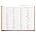KJV Holy Bible, Standard Size Faux Leather Red Letter Edition Thumb Index, Ribbon Marker, King James Version, Honey Brown Cross Emblem (KJV Deluxe Gift Editions)