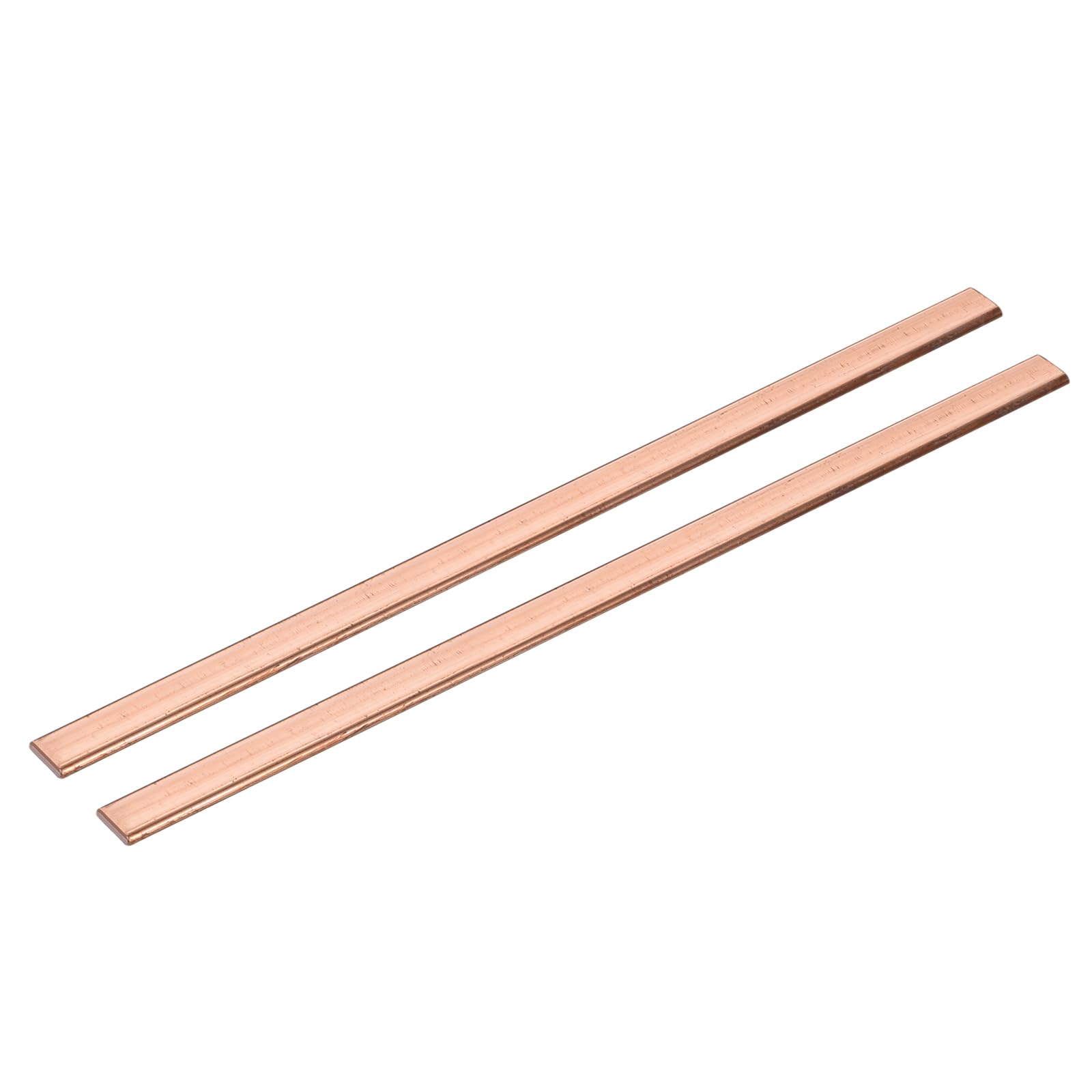 QUARKZMAN Kupferplatte 250 X 25 X 2 Mm – Reines T2-Kupfer, 99,99% – Für Modellbau, Schmuck, Elektronik & DIY