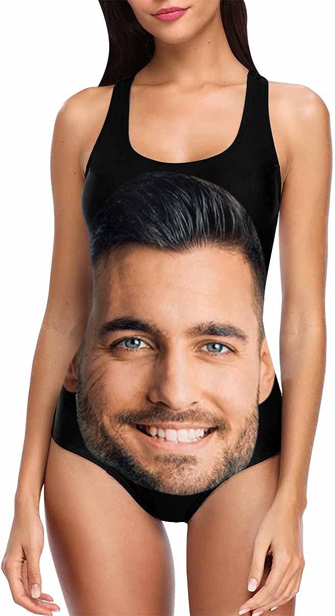 Custom Swimsuit with Face Belong to Swimwear Photo Bathing Suit for Women XS-5XL