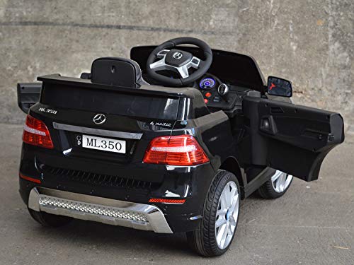 Kinderauto Mercedes - Benz ML350 Modell 2017/2018 Kinderauto - Vollausstattung ( schwarz ) - 5