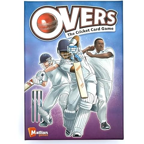 Matlian Games Overs - Exciting Cricket Card Game Cover