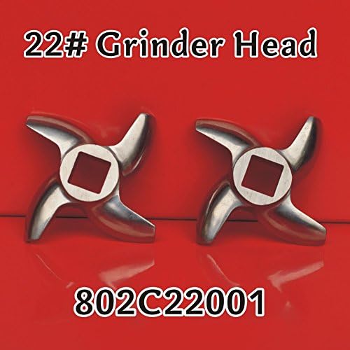 Hakka Stainless Steel Meat Grinder Knife Blade (#22 Meat Grinder)