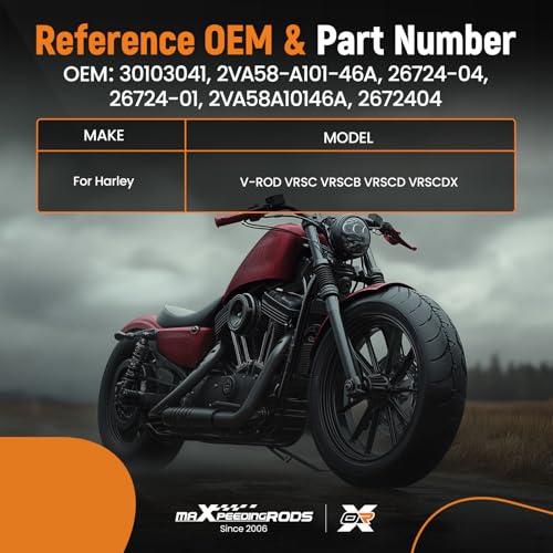 Image of maXpeedingrods Engine Radiator Cooling Fan Assembly for Harley V-Rod /VRSCDX 30103041