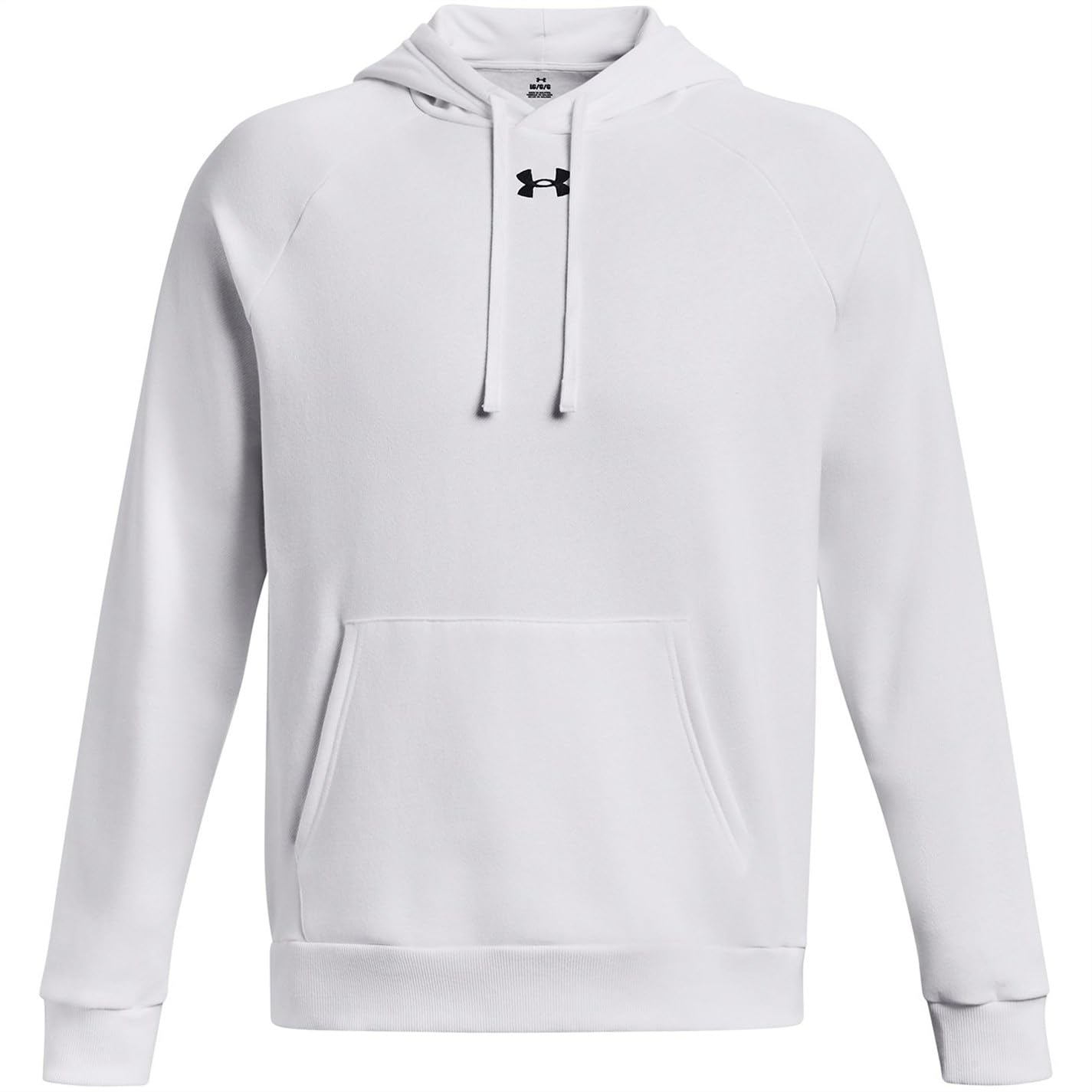 Under Armour Mens Rival Fitted OTH Hoodie White XS