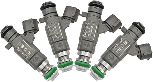 4X Fuel Injector Nozzle Compatible With Nissan X-TRAIL T30 QR25DE 2.5L MURANO Z50 VQ35DE 3.5L V6 Compatible With Infiniti FBJC101 16600-AE060