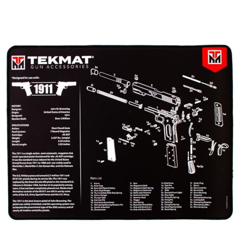 TEKMAT 20" X 15" Ultra Handgun MAT / 1911