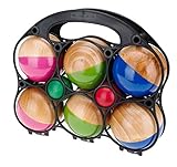 Boccia Spiel aus Holz für draußen in bester Qualität.