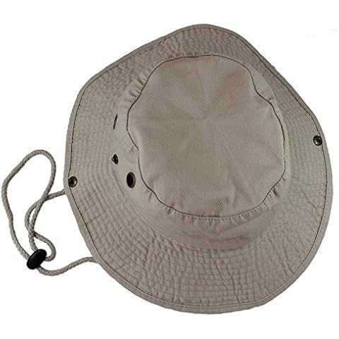 Gelante 100% Cotton Stone-Washed Safari Booney Sun Hats 1910-Putty-L/XL Cover