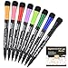 ZmdecQna Whiteboard Marker, 8 Farben Magnetischer Whiteboard Stifte mit Schwamm Rundspitze 1-2mm Trocken Abwischbarer Kreidemarker für Zuhause Schule Büro Trocken günstig Kaufen-ZmdecQna Whiteboard Marker, 8 Farben Magnetischer Whiteboard Stifte mit Schwamm Rundspitze 1-2mm Trocken Abwischbarer Kreidemarker für Zuhause Schule Büro