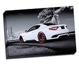 Maserati Granturismo Tuning-Leinwand-Kunstdruck, 76,2 x 