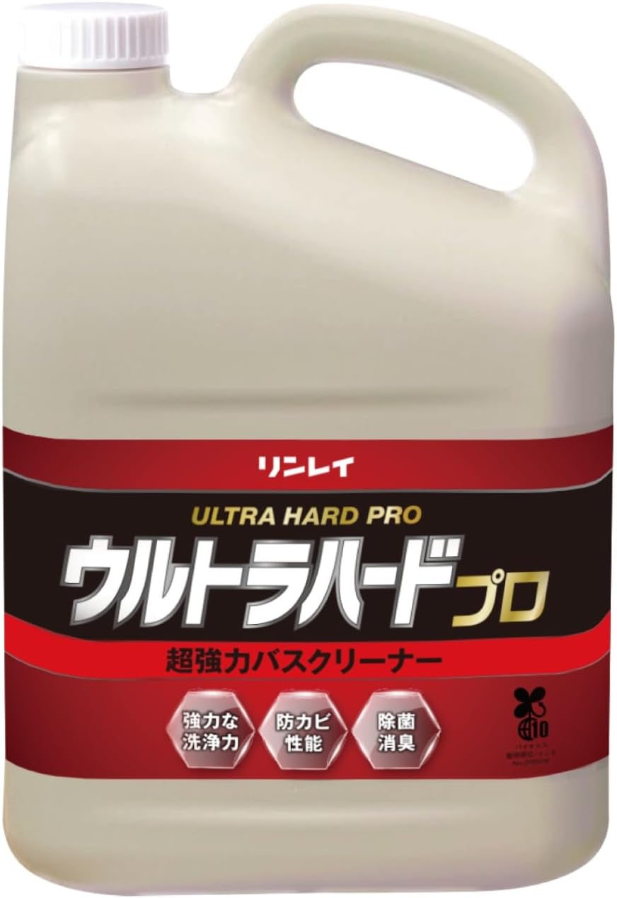 リンレイ ウルトラハードプロ超強力バスクリーナー 4L