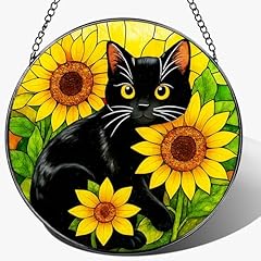 Black Cat&sunflower