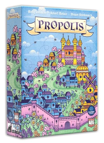 Alderac Ent. | Propolis | Worker Placement Engine Building con Abejas Medievales Cartas Dobles Y Modo Solitario | 1 A 4 Jugadores | 15 A 30 Minutos