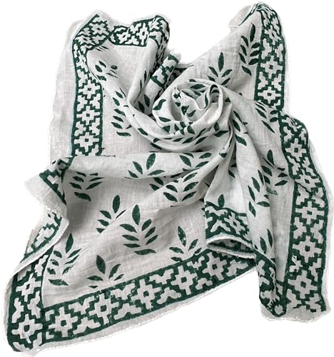 100% Organic Cotton Bandana For Men and Women - Trendy Style Cotton Bandana Paisley Design Scarf - Premium Kerchiefs for Men and Women Handmade Premium Organic Cotton Bandana - Trendy Paisley Design3