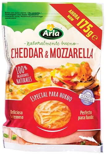 Arla Queso Rallado Cheddar & Mozzarella - 175 g