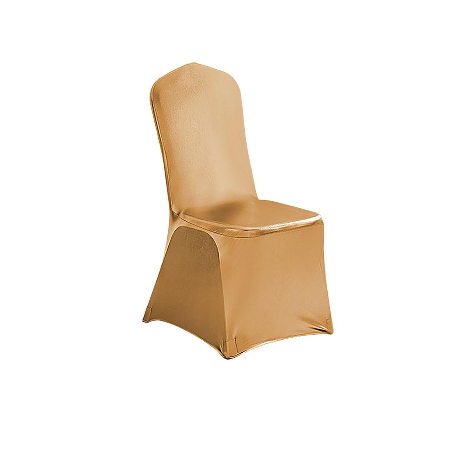 NMVAWIPT Stretch Spandex Chair Covers Fitted Slipcovers For Wedding Party Banquet Events(#4,20pcs)