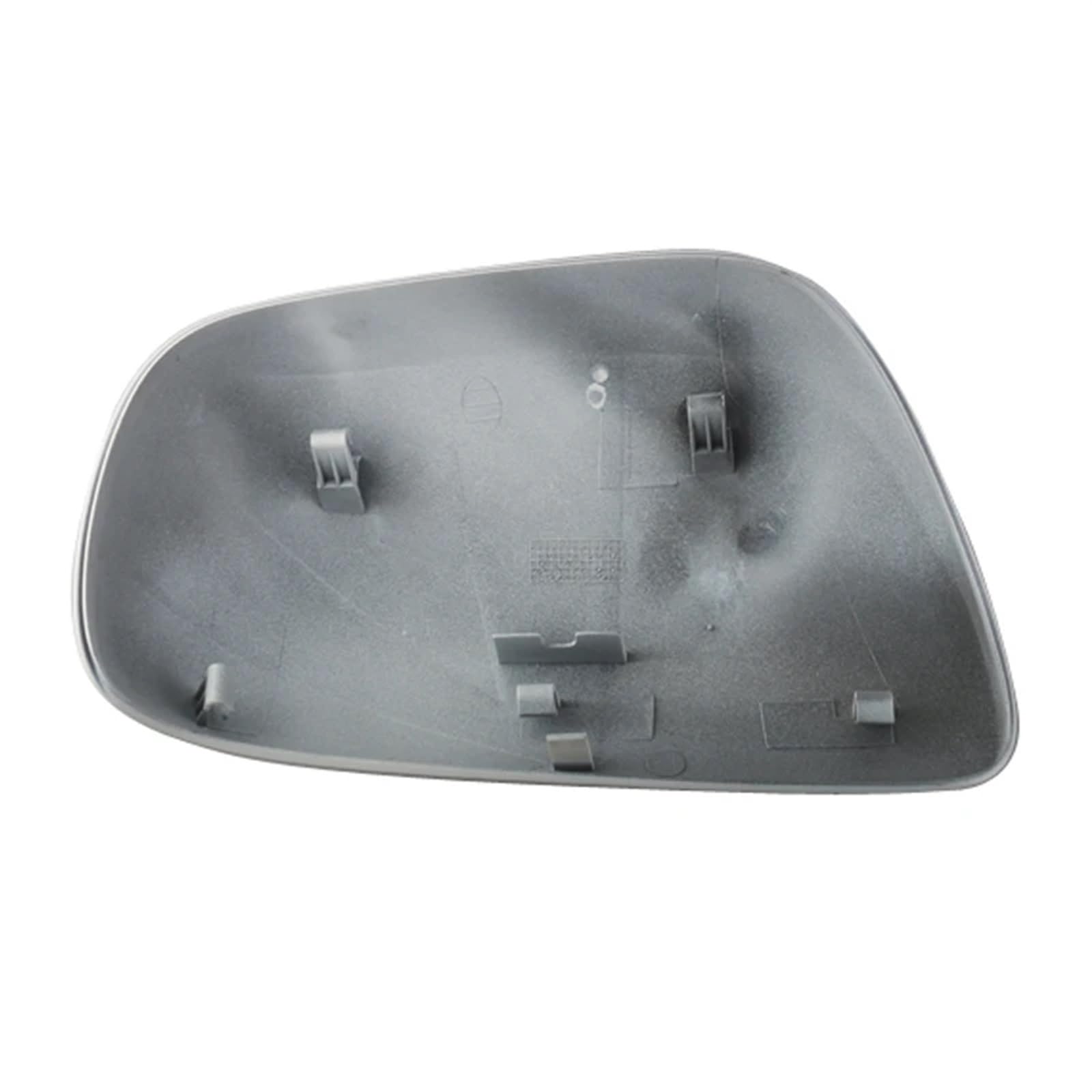 Calotta copri specchietto retrovisore esterno, lato sinistro, ABS, argento, adatta for Toyota Yaris, 2007, 2008, 2009, 2010, 2011