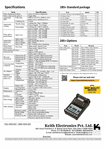 Image of Fujikura 28S+ Single Fiber Fusion Splicer (Black)