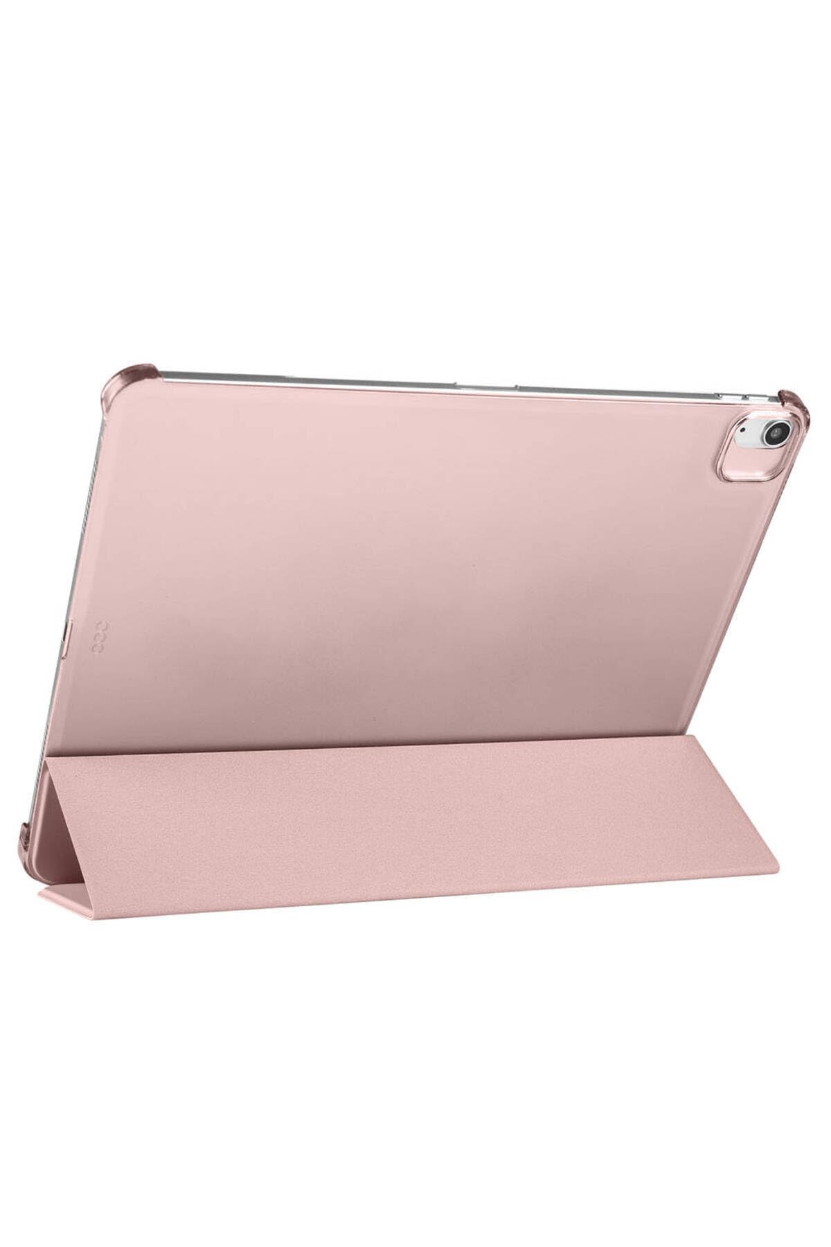 CONSTRAIN - iPad Air 13 2025 M3 ASMA Smart Cover Kalem Bölmeli Standlı 1-1 Kılıf - Kırmızı - Beyaz 1