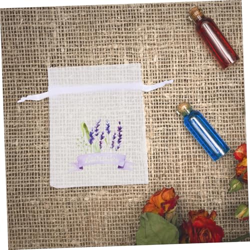 Bolsas de tela con cierre para sachet, 20 piezas miniatura 5