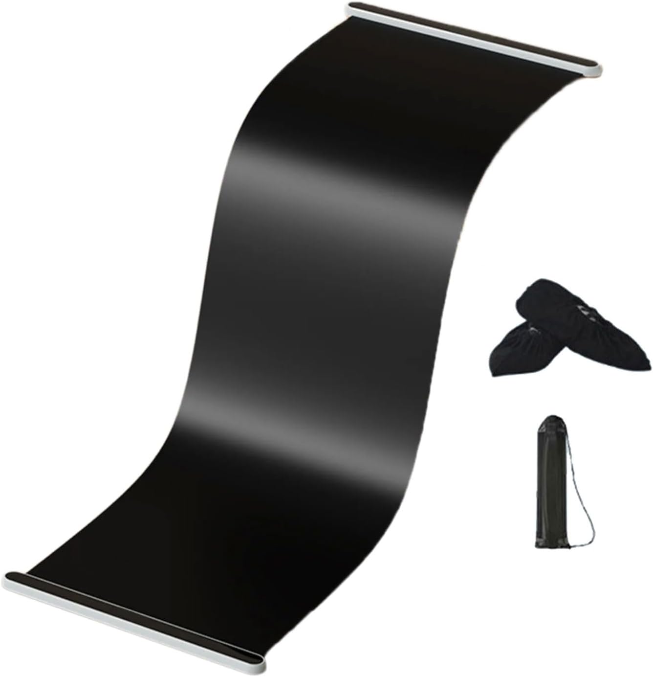 Pilates Sliding Mat Slide Board Trainer Aid Pilates Equipment Fitness Training Antiskid Skateboard Balances Yoga Sliding Mat