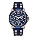 Produktbild Guess Herren-Armbanduhr Analog Quarz Silikon W0366G4 Blau / Roségold