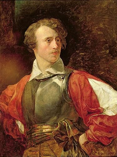 Affiche Toile Portrait de Vladimir Samoylov Hamlet Bryullov Haute Définition 60x90cm