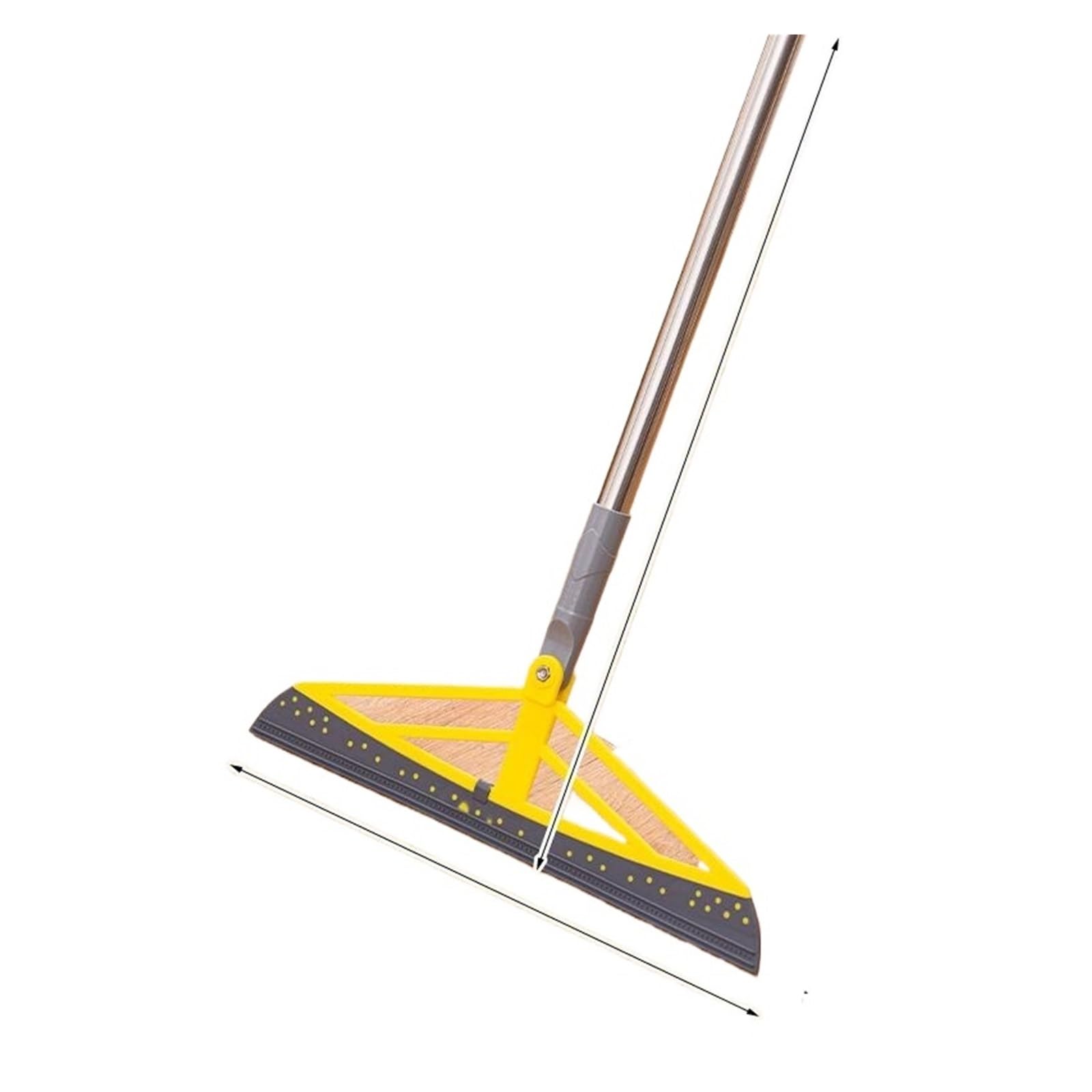 180° Rotatable Magic Rubber Broom Silicone Mop Hand Brooms for Wet Room