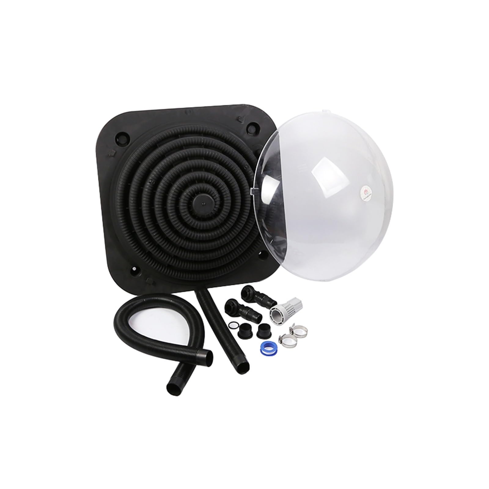 CUDTAPI Pool Heater Outdoor Dome Eco-Friendly Swimming Pool PVC Solar Pool Heater Pool Heat Pump
