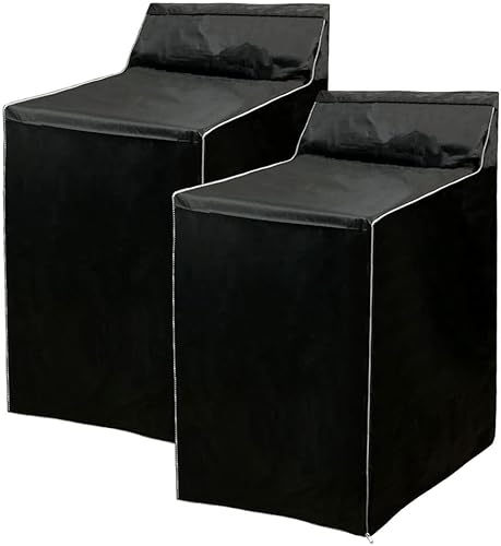 Fundas para lavadora y secadora, funda portátil para lavadora con diseño de cremallera, a prueba de polvo, impermeables, para lavadora y secadora,