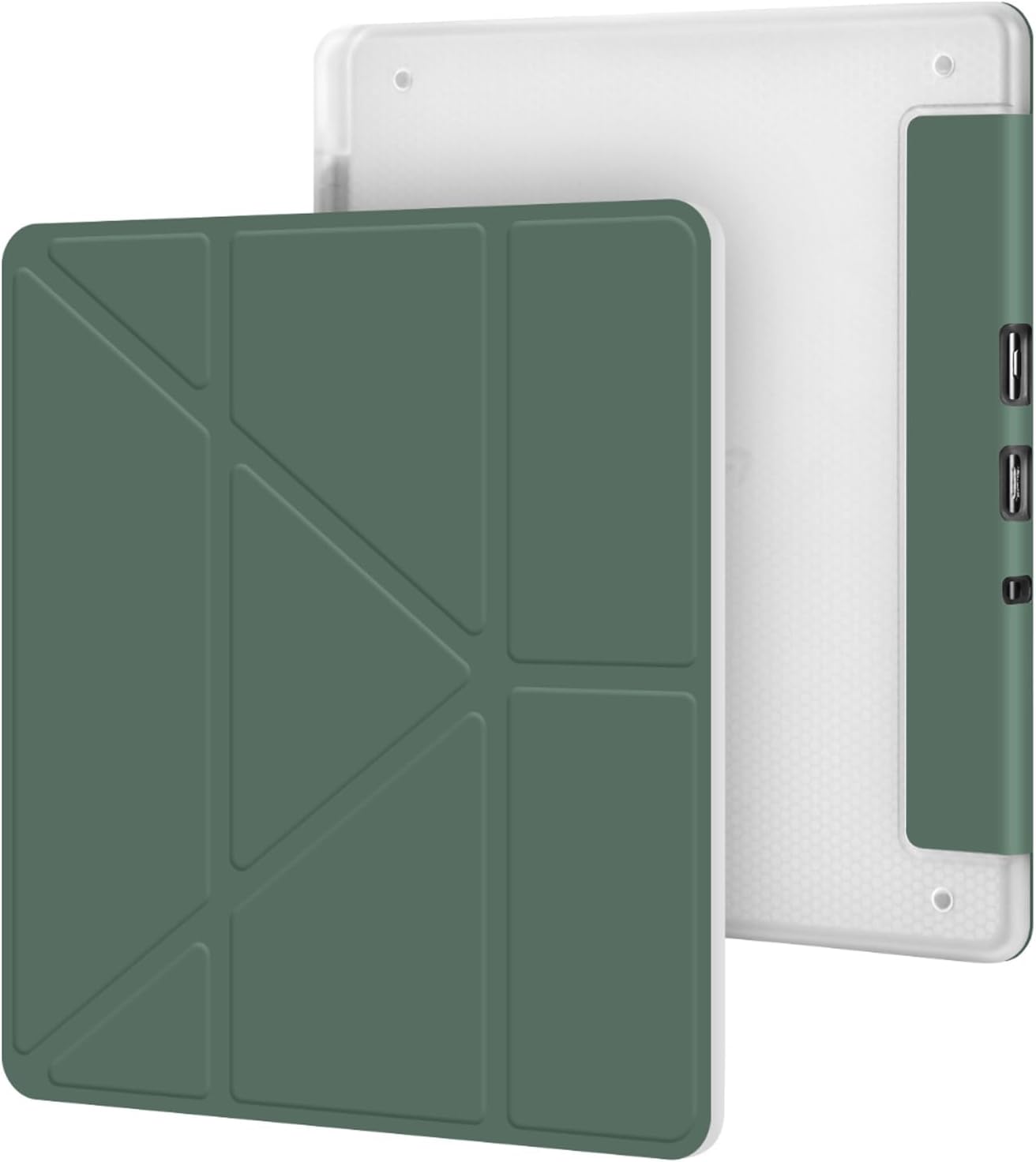 Lukione Case Compatible with Kindle Scribe Case 10.2 Inch 2024/2022 Released, Soft Slimshell Protective Stand Cover with Pen Holder, Automatic Wake/Sleep Function, Multi-Viewing Angles