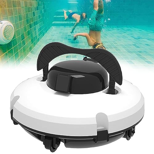Deluxe Automatic Pool Cleaner， Cordless Robotic Pool Cleaner Automatic Swimming Pool Vacuum Cleaner wireless robot vacuum cleaner for pool Auto-parking