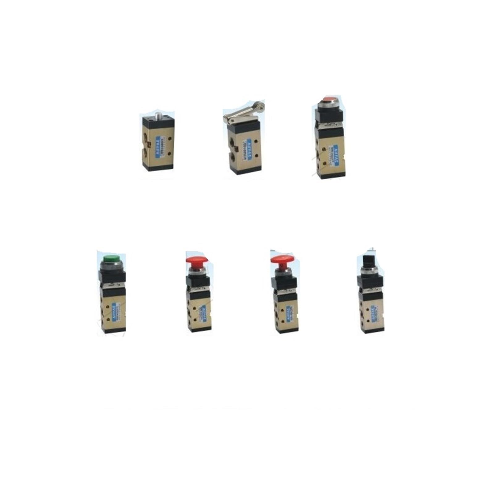 Vanne pneumatique 5 voies MSV-86522PP pour contrôle de vérin double effet