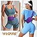 Belt Bag for Women Men Crossbody Fanny Pack Bum Hip Waist Bags Adjustable Standard Strap Purple