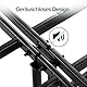Zinus SmartBase Bett 140x200 cm - Höhe 35 cm - Ideal für ein Gästebett - Stauraum unter dem Bett - Schwarz