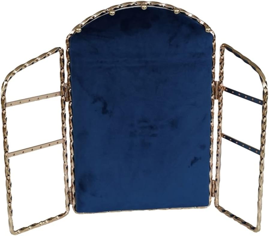 4Pcs Walnut and Beech Wood Earring Display Stand Princess Jewelry Display Stand Earring Shoot Props