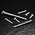 5/16" x 2-1/2" Hex Head Lag Screws Bolts 20Pcs 304 Stainless Steel 18-8, Partial Thread, Hexagon Head Wood Screws by SG TZH