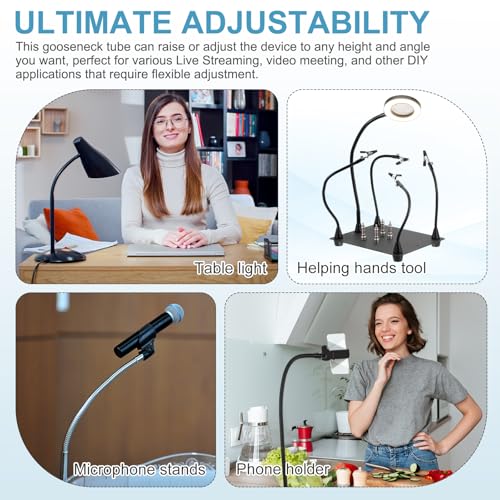 Tube coude d'extension pour rehausser un micro et stabiliser une caméra - 7