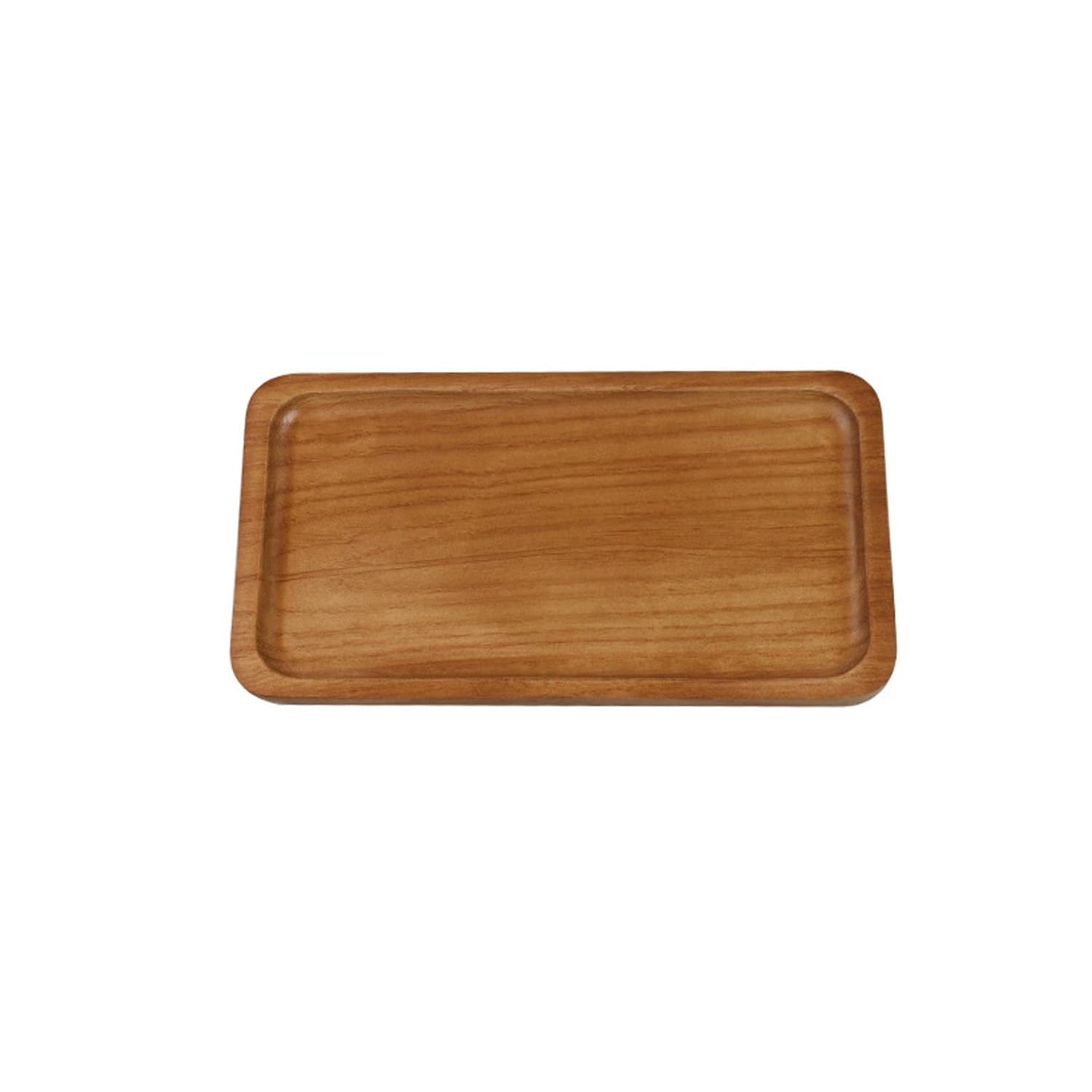 Junielle Rectangular Wooden Tray,Acacia-Wood Vanity Tray