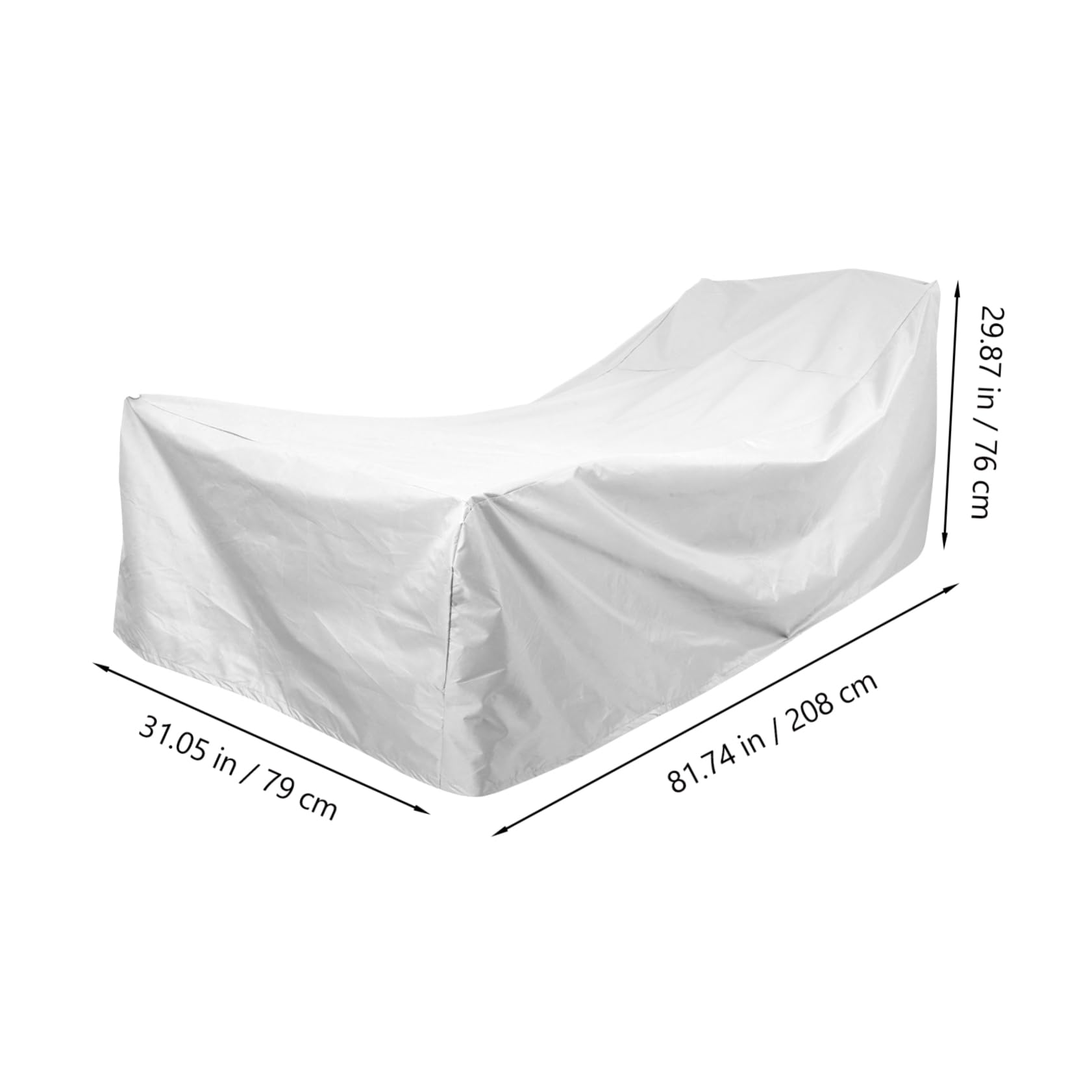 Happyyami Lounger Chair Cover Sun Lounger Covers Recliner Chair Protective Outdoor