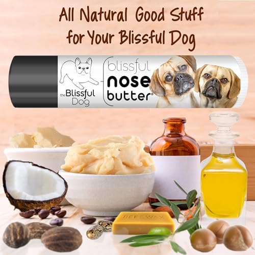 Image of The Blissful Dog Puggle Unscented Nose Butter - Dog Nose Butter, 0.15 Ounce