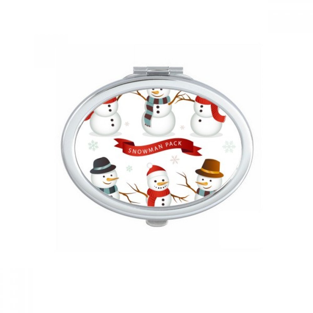 Miroir de poche Noël coloré Garland, le petit cadeau idéal mignon