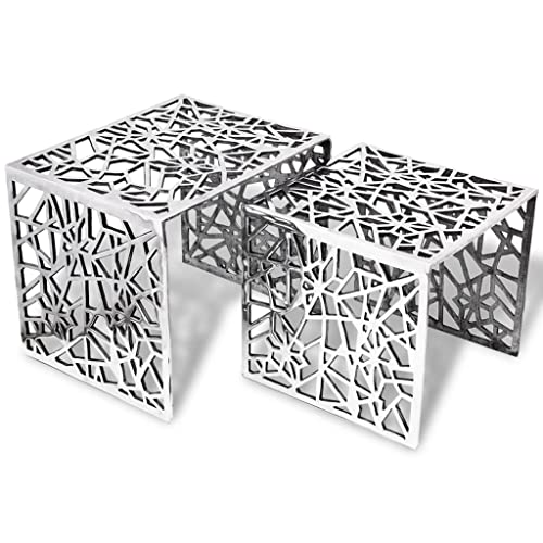Questo set di tavolini contemporanei è un accessorio senza tempo per la vostra casa