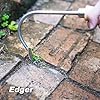 Berry&Bird Weed Puller Tool, Crack Weeder Cultivator Garden Hand Tools, Durable Curved Head Hook & Wooden Handle, Garden Digging, Edging, Planting Remover Tool for Patio Lawn Yard Moss Terrace Paving