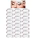 Produktbild 24 Formen Augenbrauen Schablone, Augenbrauen Form Schablonen Wiederverwendbares DIY Make up Werkzeug Set, für Verfassung Makeup Schöne Augenbrauen