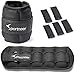 Sportneer - Juego de 2 Pesas para Tobillo y muñeca (454 g hasta 3,18 kg), Color Negro