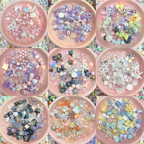 Bolas de mezcla multicolor hechas a mano, accesorios DIY y complementos para costura creativa 8