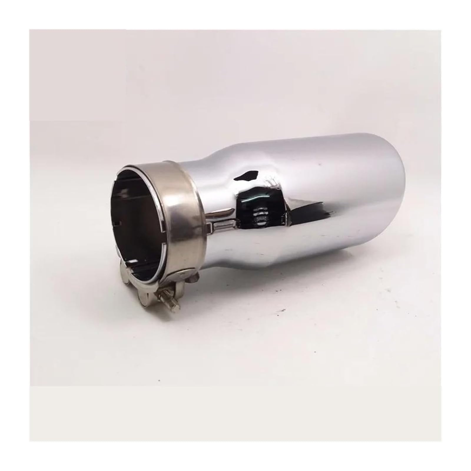 Para Wrangler Silenciador Escape Especial Coche Tubo Modificado Entrada 60-63mm Longitud Punta 185mm Final Silbato Coche Escape Tubo Silenciador